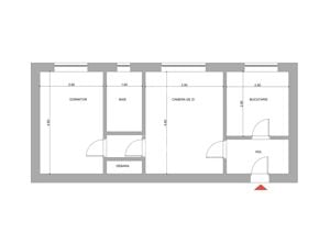 Apartament pretabil pentru birouri | Zona Cedonia, Sibiu