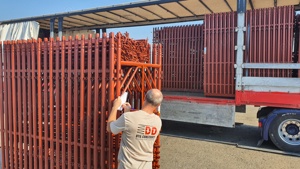 Vindem roti schele  simple sau cu frana, roata schela cu sistem de franare - imagine 4