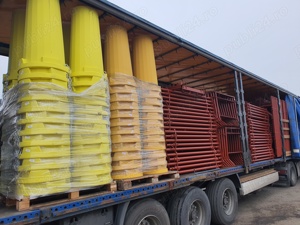 Sistem evacuare moluz, tubulatura deseuri santier, tobogan santier - imagine 3