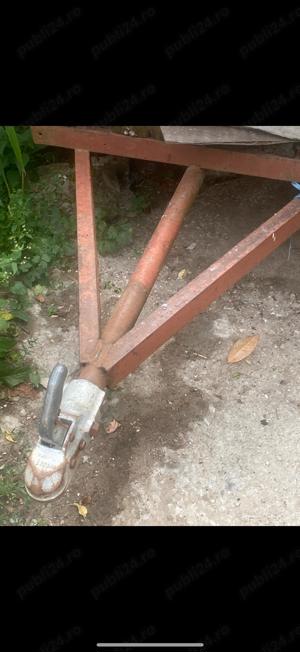 Vand remorca cu dublu ax