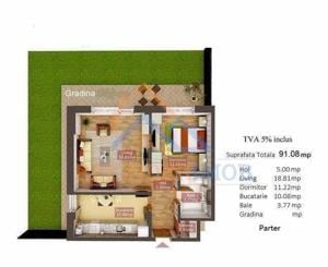 Apartament 2 camere de vanzare Titan - imagine 8