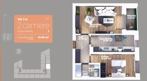 Apartament 2 camere | Prețuri Promoționale