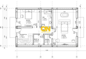 Casa la rosu, P+1, 300 mp teren, cu utilitati, Lancram - imagine 4