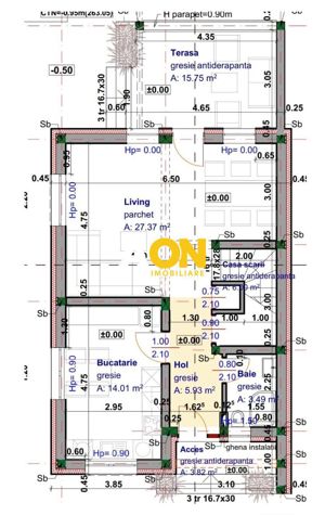 Casa semifinisata, 4 camere, 3 bai, 339 mp teren, zona Valea Popii - imagine 4