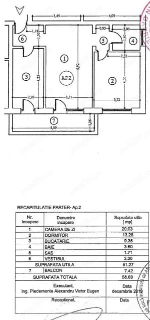 Vanzare 2 camere - Complex Rezidential Ivanco bloc 2018 - imagine 10