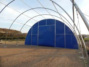Cort de depozitare cu structura simpla - latime de 12m x lungime 18 24 30 m - imagine 4