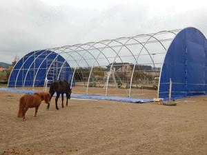 Cort de depozitare cu structura simpla - latime de 12m x lungime 18 24 30 m - imagine 2