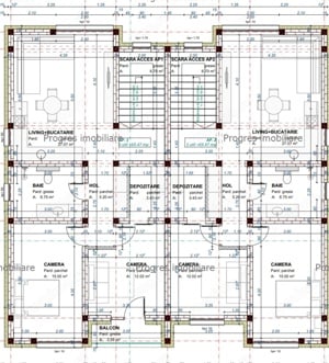 Apartament 3 camere - 70 mp - curte 150 mp - 120.000 euro .