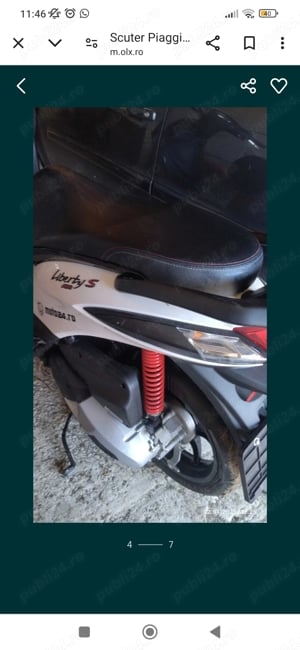 Scuter Piaggio Lyberti 125 - imagine 3