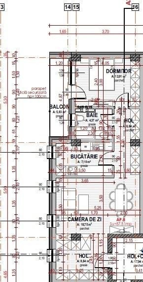 Apartament 2 camere decomandat, 58 mp, zona Somesului - imagine 9