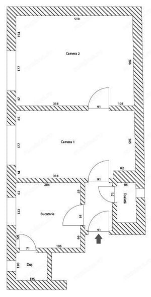 Vand apartament 2 camere Castanilor - imagine 8