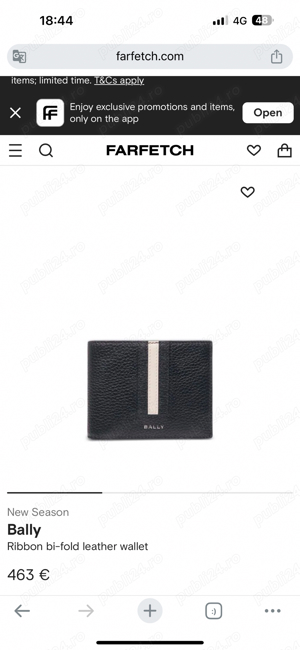 Portofele Bally barbatesti originale