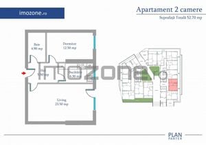 Apartament 2 Camere | 58 mp | Bloc Nou | Metrou Pacii / Preciziei | Militari - imagine 13