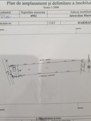 Casă si 49 ari teren,27 m lățime la stradă - imagine 3