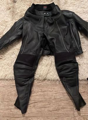 Costum Moto damă FLM piele - imagine 3