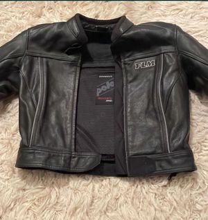 Costum Moto damă FLM piele - imagine 4