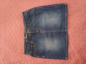 Vand fusta de blugi în stare impecabilă, S