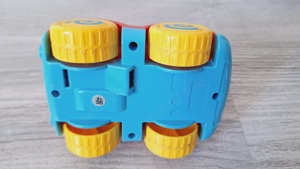 Jucarie zornaitoare - Zola - Masinuta cu bila, 8x12x8 cm - imagine 5