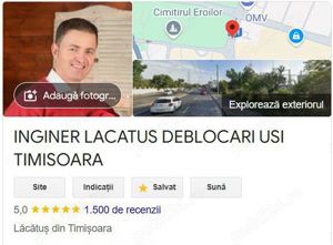 Lacatus Deblocari Usi Timisoara Rapid Fara Distrugere