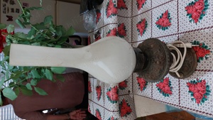 Lampa tip petrol cu bec