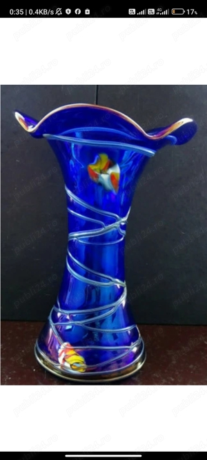 Vaza art deco Poschinger