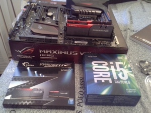 Placa de bază MAXIMUS VIII HERO 16 ram DDR4  procesor  SSDM2 cooler carcasa sursa+Bonusuri