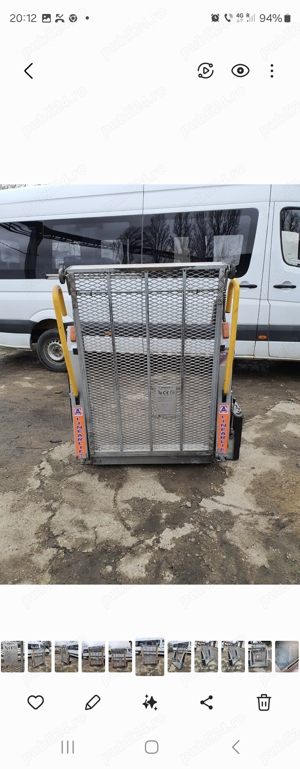 RAMPA  ( LIFT )AUTO PENTRU PERSOANE CU DIZABILITĂȚI  - imagine 19