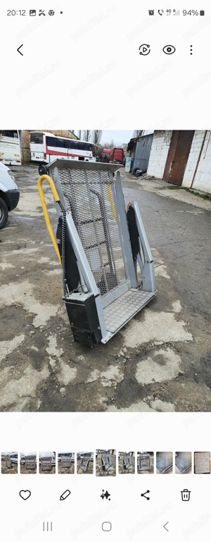 RAMPA  ( LIFT )AUTO PENTRU PERSOANE CU DIZABILITĂȚI  - imagine 20