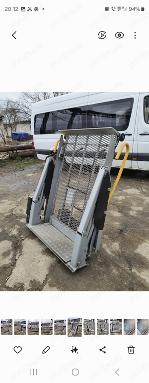 RAMPA  ( LIFT )AUTO PENTRU PERSOANE CU DIZABILITĂȚI  - imagine 16