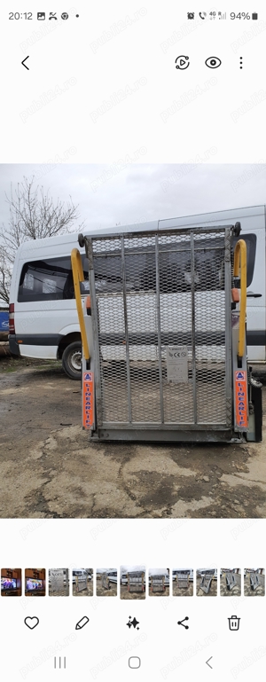 RAMPA  ( LIFT )AUTO PENTRU PERSOANE CU DIZABILITĂȚI  - imagine 17