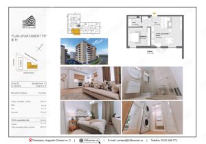 Apartamente cu 2 camere in zona Torontal-Aradului ,in complex nou de la 113.000 euro - imagine 11