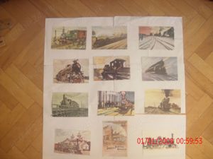 Caile  Ferate - Ilustrari in Arta. - imagine 2