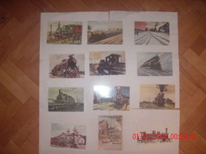 Caile  Ferate - Ilustrari in Arta. - imagine 3