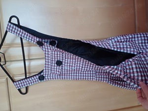 Vand rochie tip gogoșar, purtată o singură dată, M L - imagine 3