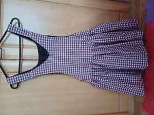 Vand rochie tip gogoșar, purtată o singură dată, M L - imagine 4