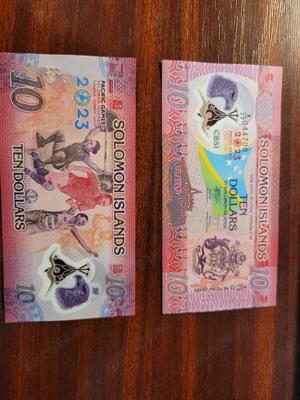 Vand bancnote comemorative din Insulele Solomon