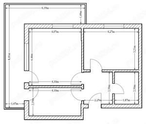 Apartament 2 camere, zona Otopeni (sat Odăii), Complex Ambasador Home, 70 mp, etajul 2 din 4 - imagine 10