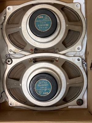 difuzoare vintage radio Capri 6W 6ohmi