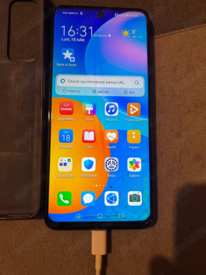 Telefon mobil Huawei P Smart (2021), Dual SIM, 128GB, 4G, Midnight Black - imagine 2