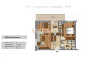 Apartament doua camere Privilegio cu parcare subterana - imagine 8