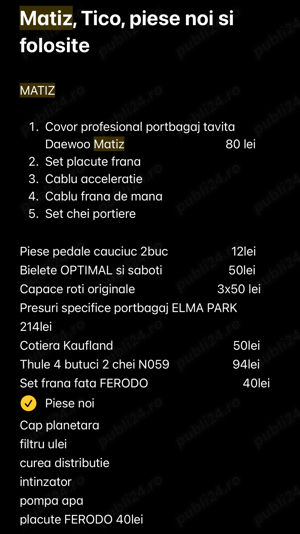 Piese noi Dacia 1300, Matiz, Tico,  releu LED semnalizare, etc - imagine 3