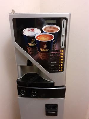 Automat cafea RHEAVENDORS model XS cu cititor bancnote jetoniera