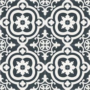 Gresie   faianta Cementina Black & White 20x20 cm fabricata in Italia - imagine 3