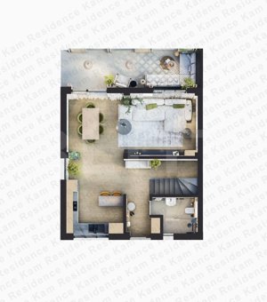 Duplex modern , 107 utili , 260 mp teren , zona Lisaura  - imagine 12