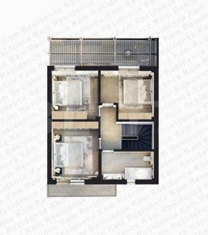 Duplex modern , 107 utili , 260 mp teren , zona Lisaura  - imagine 13