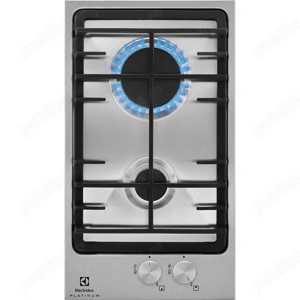 Plita incorporabila ELECTROLUX din inox, Gaz, 2 arzatoare, ca NOUA