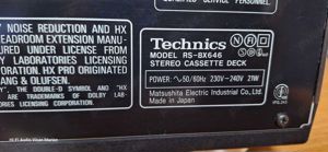 Casetofon deck Technics - imagine 4