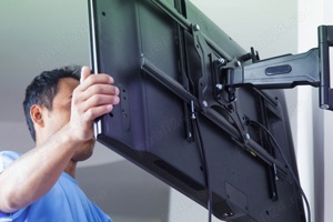 Montaj suport televizor, instalare tv pe perete 