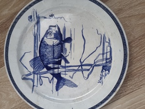 Farfuri vechi.Choisy Le Roi