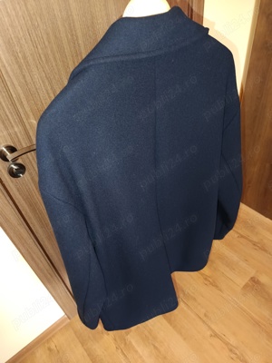 Palton bărbați bleumarin PULL&BEAR nou nefolosit - imagine 3